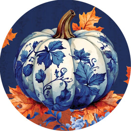 Custom Décor Chinoiserie Pumpkin 5689SC Suncatcher sold by If It's Flags
