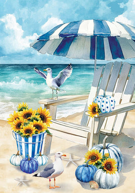 Sunflower Beach  5692  Decorative Flag