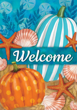 Beachy Autumn  5695  Decorative Flag