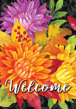 Vibrant Mums  5697  Decorative Flag