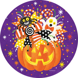 Custom Décor Jack O Lantern 5700SC Suncatcher sold by If It's Flags