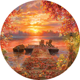 Custom Décor Sunset Lake 5701SC Suncatcher sold by If It's Flags