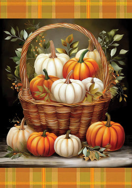Pumpkin Basket  5706  Decorative Flag