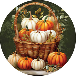 Custom Décor Pumpkin Basket 5706SC Suncatcher sold by If It's Flags