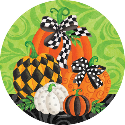 Custom Décor Whimsy Pumpkins 5712SC Suncatcher sold by If It's Flags