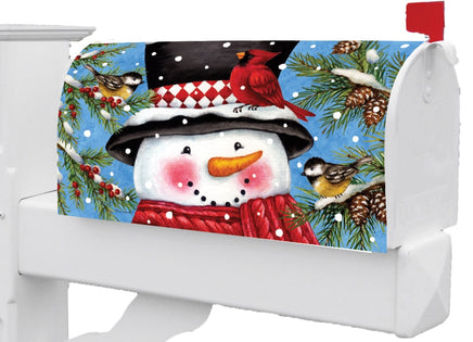 Snowman and Birds 5721MM Mailbox Makeover