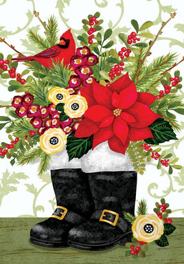 Santa Boots  5725  Decorative Flag