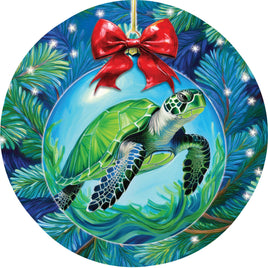 Custom Décor Sea Turtle Ornament 5728SC Suncatcher sold by If It's Flags