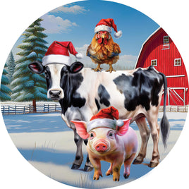 Custom Décor Funny Farm 5729SC Suncatcher sold by If It's Flags