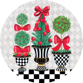 Custom Décor Christmas Topiary 5736SC Suncatcher sold by If It's Flags