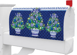 Chinoiserie Christmas Tree 5737MM Mailbox Makeover