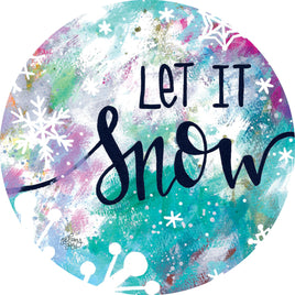 Custom Décor Let It Snow 5740SC Suncatcher sold by If It's Flags