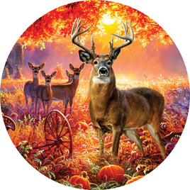 Custom Décor Deer Pumpkins 5742SC Suncatcher sold by If It's Flags