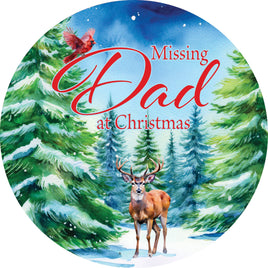 Custom Décor Missing Dad 5781SC Suncatcher sold by If It's Flags