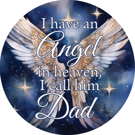 Custom Décor Angel Dad 5783SC Suncatcher sold by If It's Flags