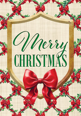 Christmas Bows  5785  Decorative Flag