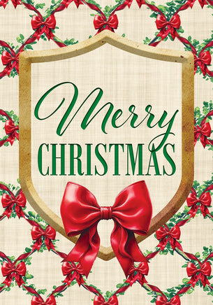 Christmas Bows  5785  Decorative Flag