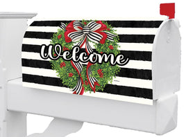 Holiday Stripes 5804MM Mailbox Makeover