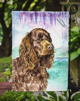 American Water Spaniel Flag Garden Size