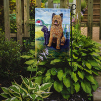 Briard Training Day for the puppy Flag Garden Size