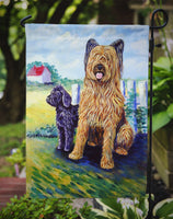 Briard Training Day for the puppy Flag Garden Size