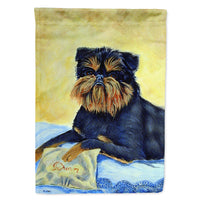Brussels Griffon Flag Canvas House Size