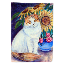 Cat Flag Canvas House Size