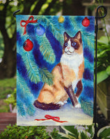Christmas Tree Cat Flag Garden Size