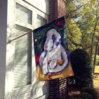 Christmas Tree with Great Dane Flag Canvas House Size