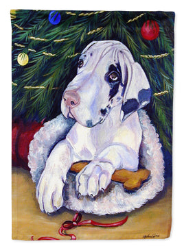 Christmas Tree with Great Dane Flag Garden Size