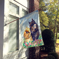 Brussels Griffon Flag Canvas House Size