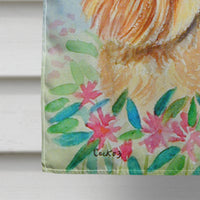 Brussels Griffon Flag Canvas House Size