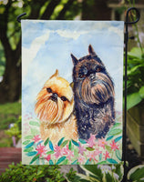 Brussels Griffon Flag Garden Size