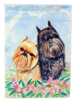 Brussels Griffon Flag Garden Size