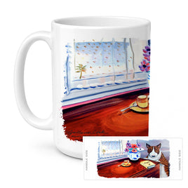 Caroline's Treasures 7249CM15 Bull Terrier Coffee Mug, 15 ounce, multicolor