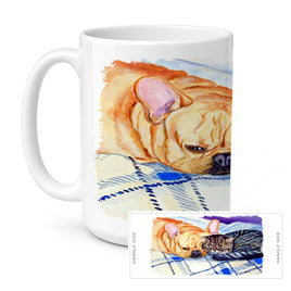 Caroline's Treasures 7257CM15 Cat Coffee Mug, 15 ounce, multicolor