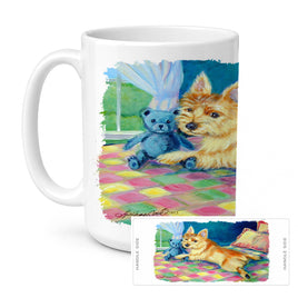 Caroline's Treasures 7275CM15 Norwich Coffee Mug, 15 ounce, multicolor