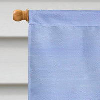 Cowboy Corgi Flag Canvas House Size