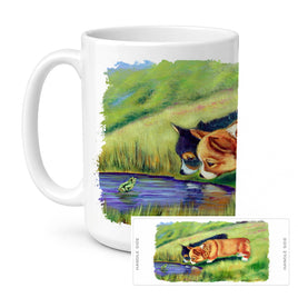 Caroline's Treasures 7292CM15 Corgi Coffee Mug, 15 ounce, multicolor