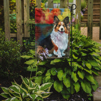 Corgi by the lake Flag Garden Size 7294GF
