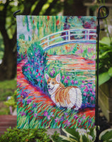Corgi Footbridge Flag Garden Size 7298GF