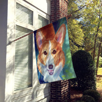 Corgi Norton Flag Canvas House Size 7299CHF
