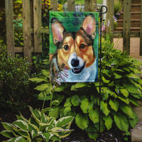 Corgi Toby Flag Garden Size 7303GF