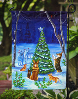 Corgi Christmas Peace Flag Garden Size 7304GF