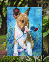Bull Terrier Rose for Mom Flag Garden Size 7339GF