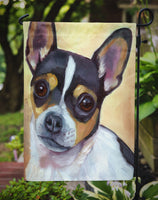 Chihuahua Black and Tan Flag Garden Size 7359GF