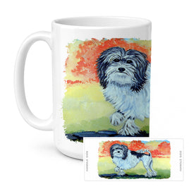 Caroline's Treasures 7510CM15 Lowchen Coffee Mug, 15 ounce, multicolor