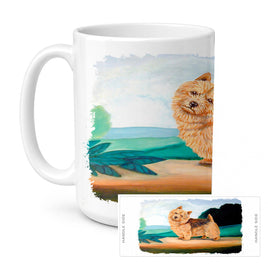 Caroline's Treasures 7519CM15 Norwich Terrier Coffee Mug, 15 ounce, multicolor