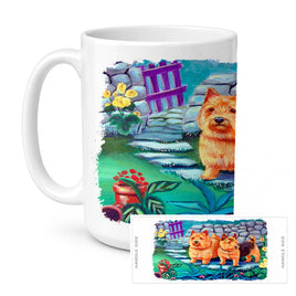 Caroline's Treasures 7520CM15 Norwich Terrier Coffee Mug, 15 ounce, multicolor