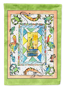 Crab  Flag Garden Size